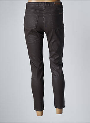 Pantalon 7/8 elasticitate mărime normală maro LCDN femeie