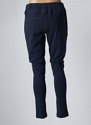 Pantalon slim talie elastică mărime normală albastru KAFFE femeie