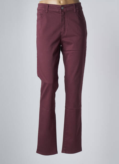 Pantalon slim roșu COWEST femeie
