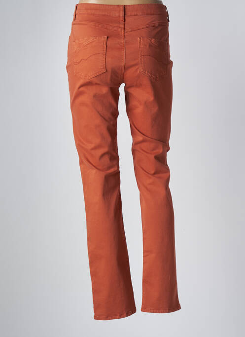 Pantalon slim portocaliu GUY DUBOUIS femeie