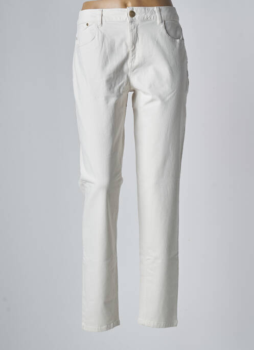 Pantalon slim alb LOLA ESPELETA femeie