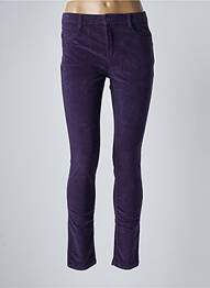 Pantalon slim mărime normală mărime normală violet LE PETIT BAIGNEUR femme