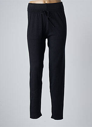 Pantalon slim talie elastică mărime normală negru ANDAM femeie
