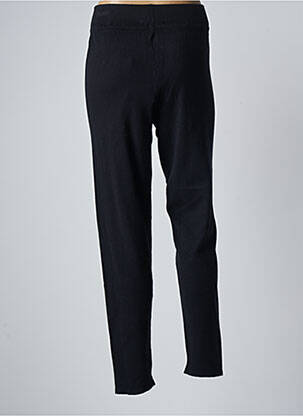 Pantalon slim talie elastică mărime normală negru ANDAM femeie