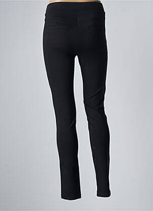 Pantalon slim talie elastică mărime normală negru ANDAM femeie