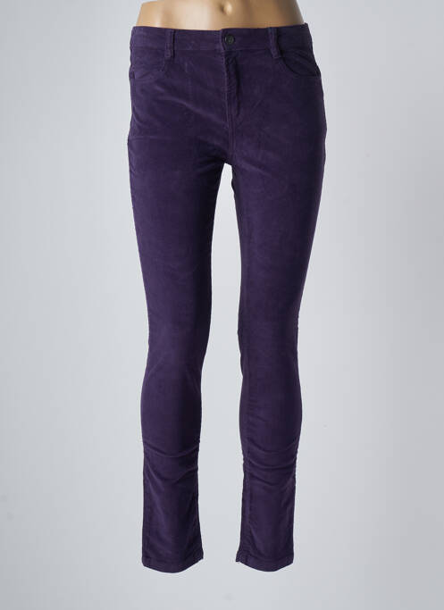 Pantalon slim violet LE PETIT BAIGNEUR femeie