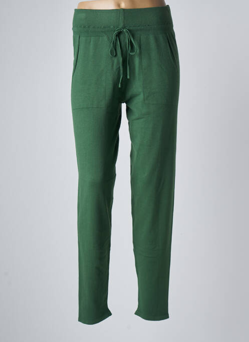 Pantalon slim verde ANDAM femeie