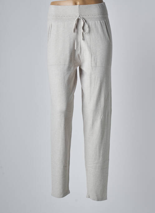 Pantalon slim bej ANDAM femeie