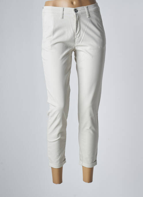 Pantalon 7/8 bej LCDN femeie