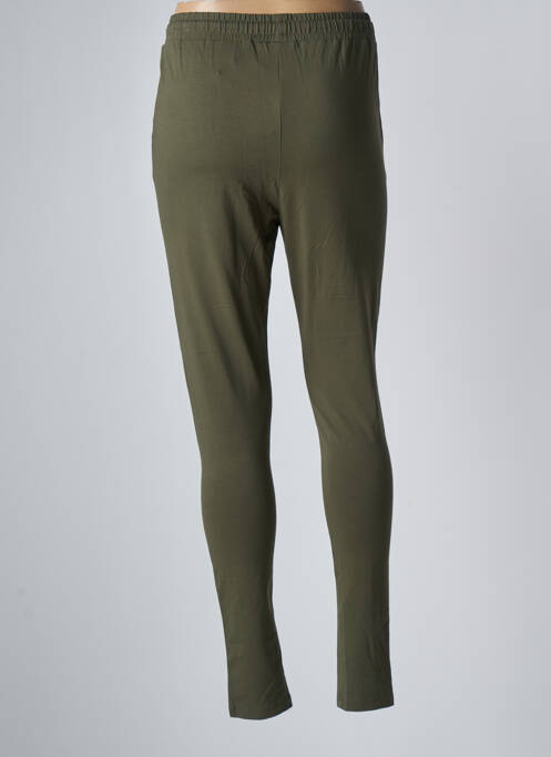Pantalon slim verde KAFFE femeie