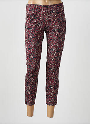 Pantalon trei sferturi roșu FREEMAN T.PORTER femeie