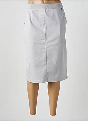 Fustă midi gri TONI femeie