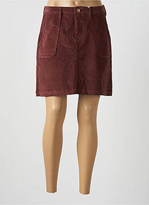 Fustă scurtă maro KANOPE femeie