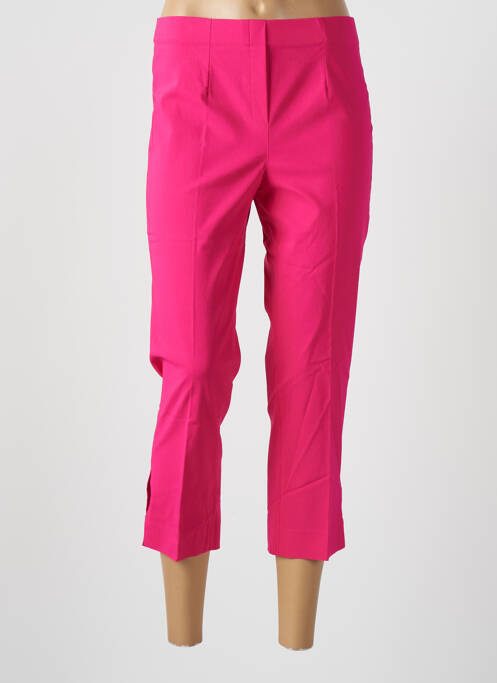 Pantalon trei sferturi roz FICELLE femeie