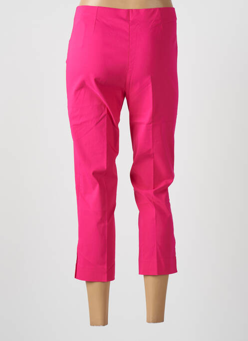 Pantalon trei sferturi roz FICELLE femeie