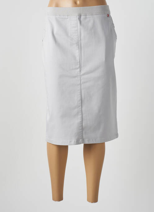 Fustă midi gri TONI femeie