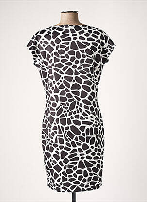Rochie midi mâneci scurte mâneci scurte negru TUZZI femeie