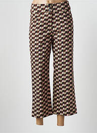 Pantalon 7/8 talie înaltă talie înaltă verde ZILCH femme