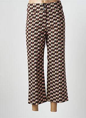 Pantalon 7/8 verde ZILCH femeie