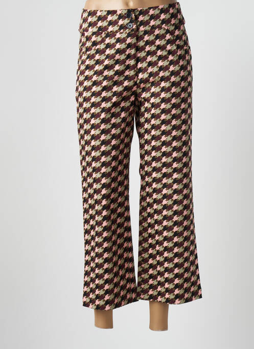 Pantalon 7/8 verde ZILCH femeie