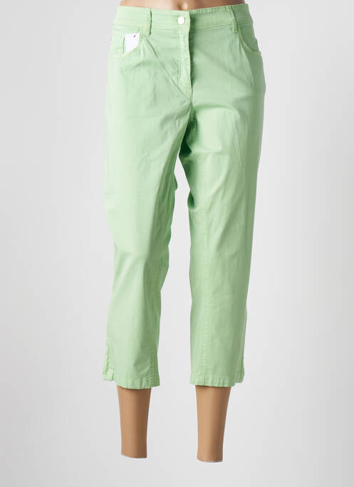 Pantalon trei sferturi verde ZERRES femeie