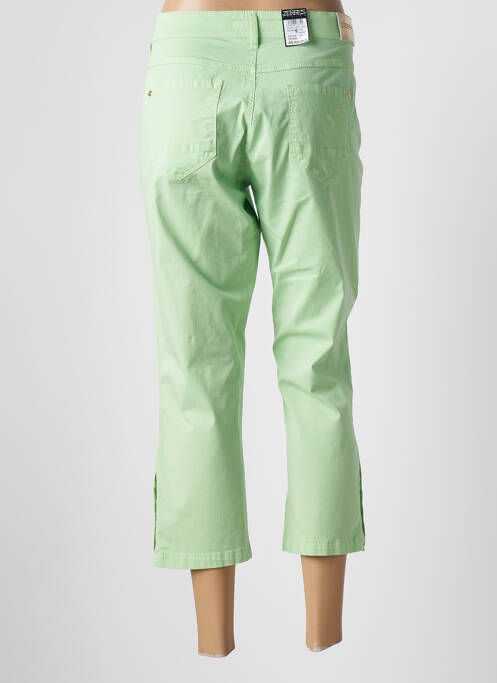 Pantalon trei sferturi verde ZERRES femeie