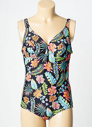 Costum de baie dintr-o singură piesă negru ANTIGEL femeie