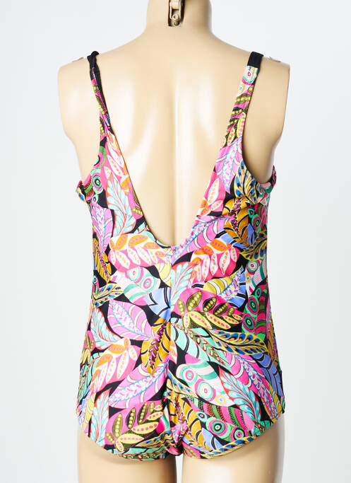 Costum de baie dintr-o singură piesă roz ANTIGEL femeie