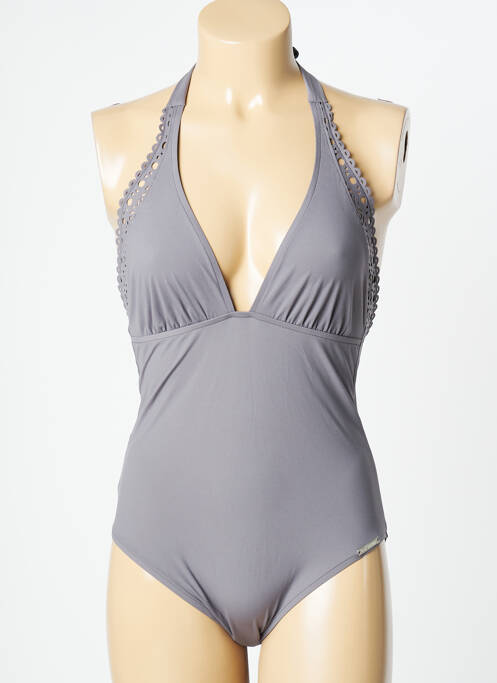 Costum de baie dintr-o singură piesă gri LISE CHARMEL femeie