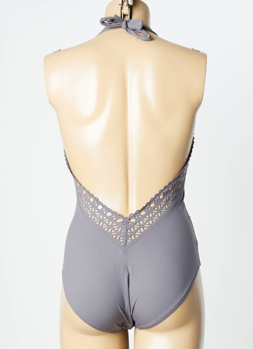 Costum de baie dintr-o singură piesă gri LISE CHARMEL femeie