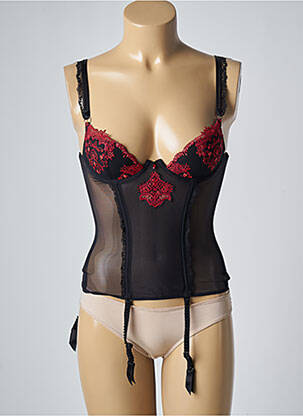 Corset/Jartieră negru LISE CHARMEL femeie