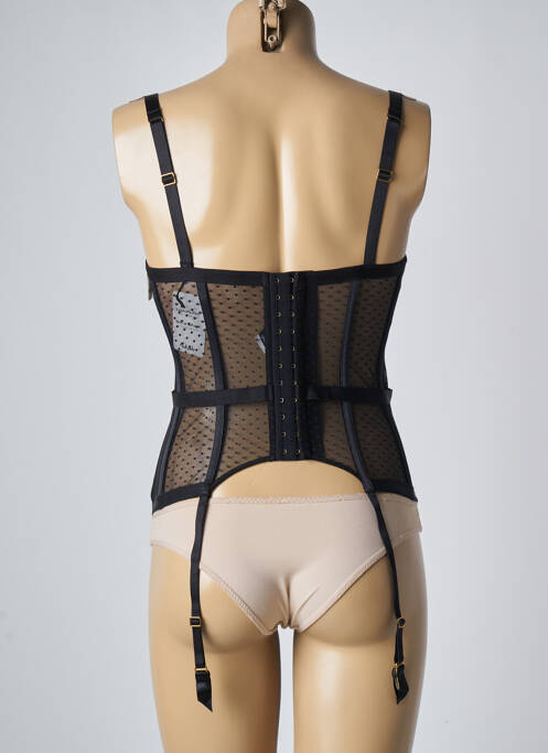 Corset/Jartieră negru AUBADE femeie