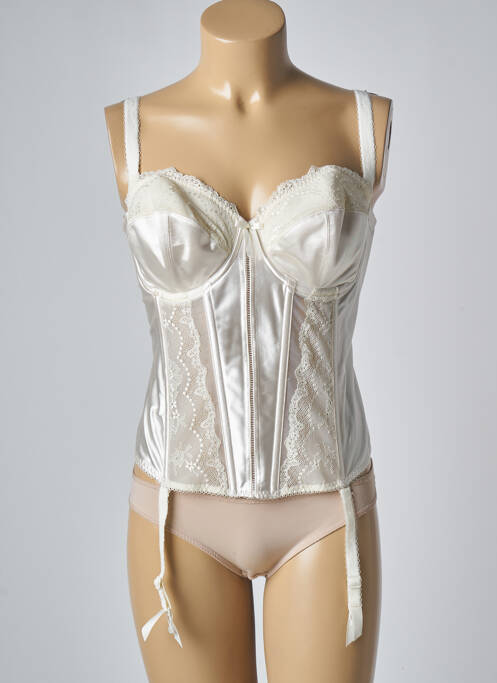 Corset/Jartieră bej ELOMI femeie