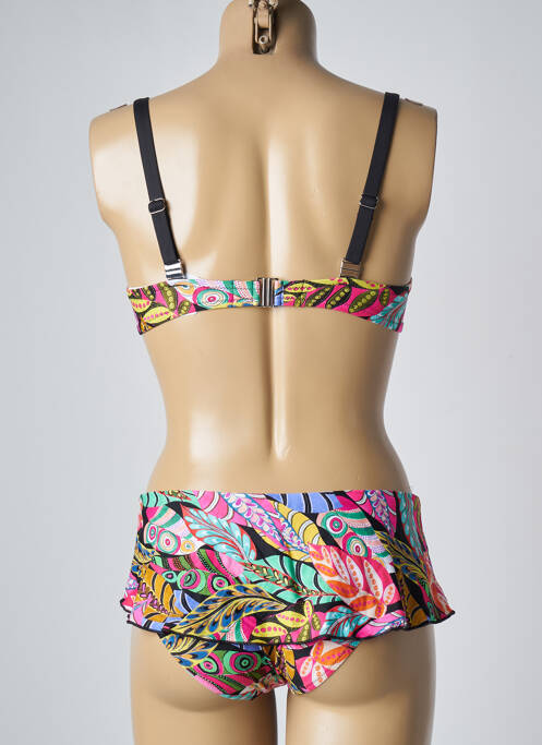 Costum de baie din două piese roz ANTIGEL femeie