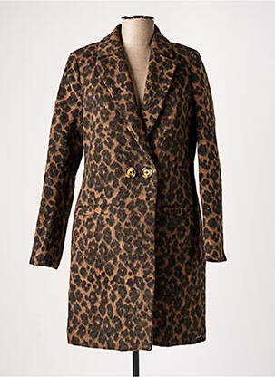 Palton lung maro RINO & PELLE femeie