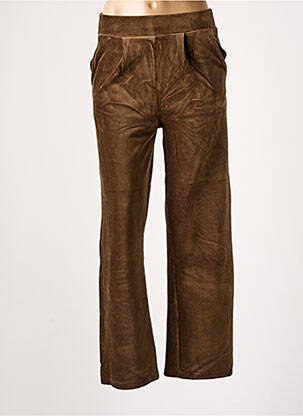 Pantalon drept maro PAN femeie