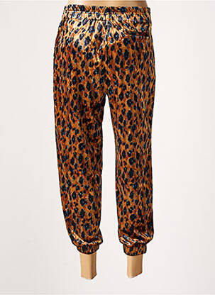Pantalon 7/8 elasticitate mărime normală maro SEE U SOON femeie
