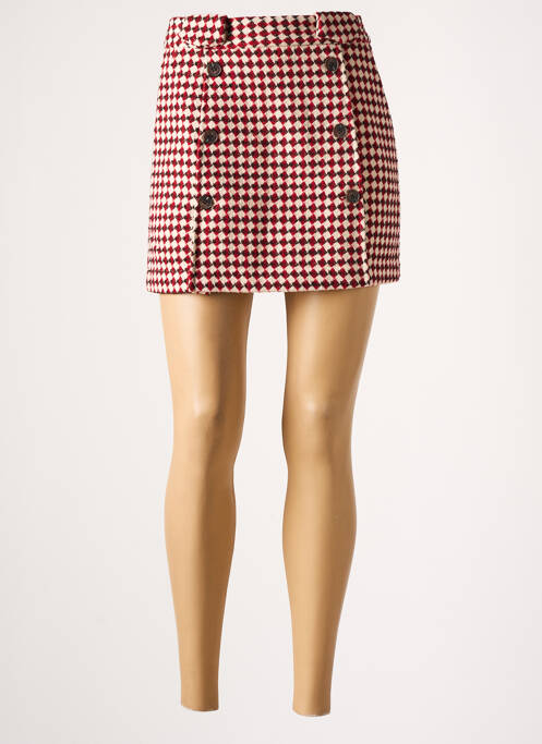 Fustă scurtă roșu THE KORNER femeie