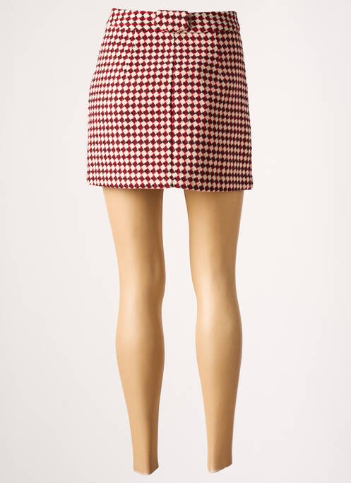 Fustă scurtă roșu THE KORNER femeie