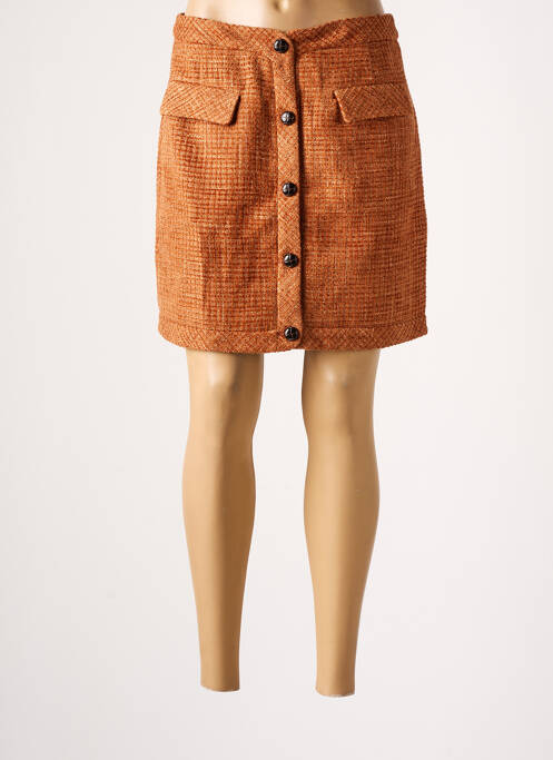 Fustă scurtă portocaliu THE KORNER femeie
