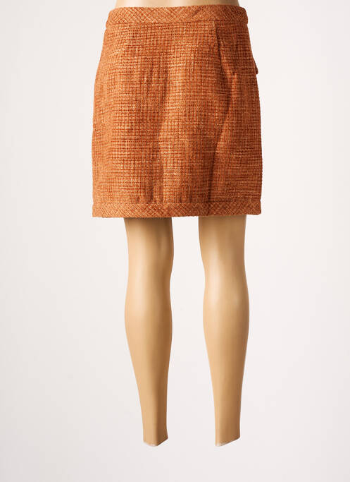 Fustă scurtă portocaliu THE KORNER femeie