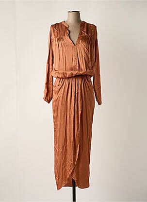 Rochie lungă roz RABENS SALONER femeie