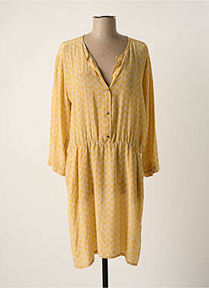 Rochie midi galben DIEGA femeie