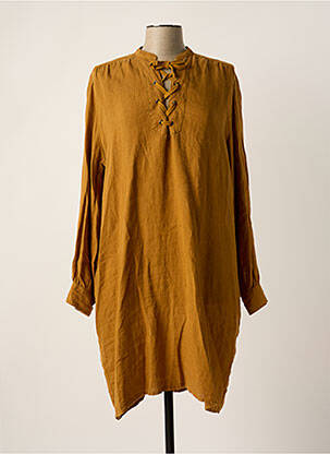 Rochie midi maro HARTFORD femeie