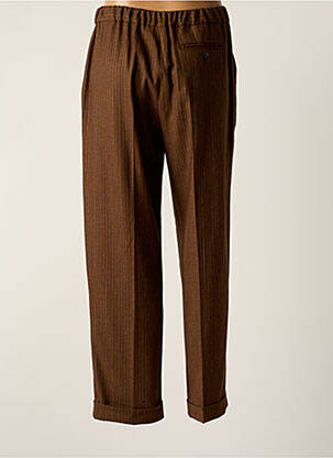 Pantalon drept maro LEON & HARPER femeie
