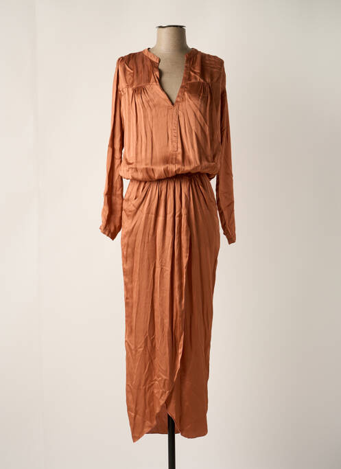 Rochie lungă roz RABENS SALONER femeie