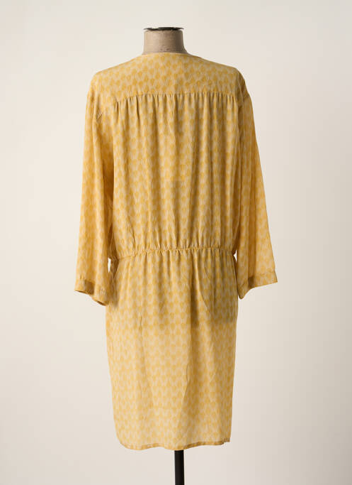 Rochie midi galben DIEGA femeie