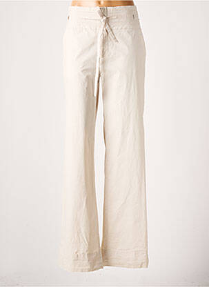 Pantalon drept bej ONE STEP femeie