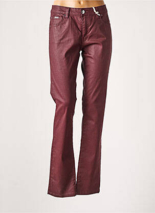 Pantalon slim roșu ISLOW femeie