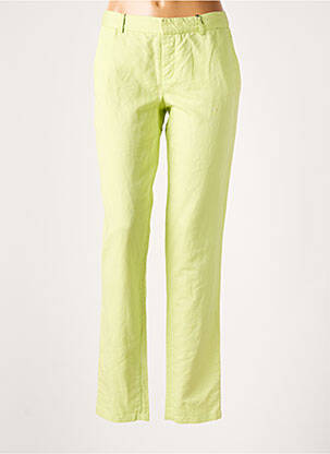 Pantalon slim verde LEON & HARPER femeie